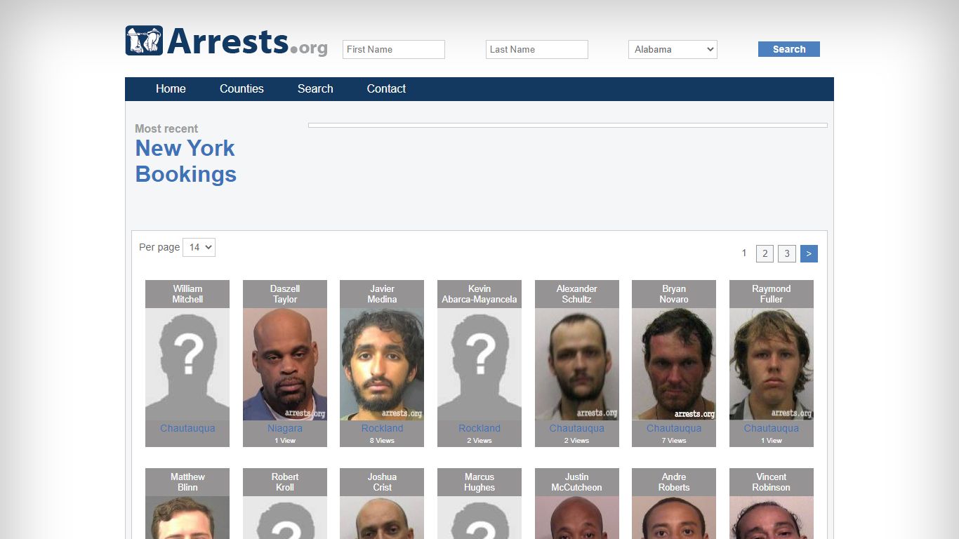 New York Arrests and Inmate Search